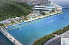 부산항 신항에 소형선 전용 부두 완공