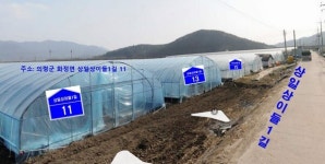 전국 최초로 농로·시설하우스에 도로명 부여된다