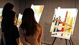 법무법인 율촌, 발달장애인 예술단 브릿지온 초청해 음악회· 전시회 개최