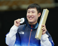 [포토] 말년병장 조영재, 25m 속사권총 은메달