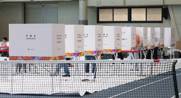 대통령 선거 사전투표 중 이재명 후보 기표용지 발견 사건, 선관위 경찰에 수사의뢰