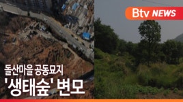 [B tv 부산뉴스]돌산마을 공동묘지 생태숲 변모
