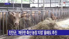 [B tv 전주뉴스] 진안군, 깨끗한 축산 농장 지정 올해도 추진