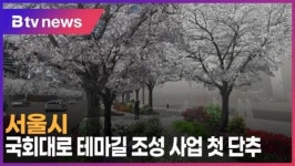 [B tv 서울뉴스] 서울시, 국회대로 테마길 조성 사업 첫 단추