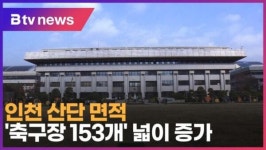 [B tv 인천뉴스] 인천 산단 면적, 축구장 153개 넓이 증가