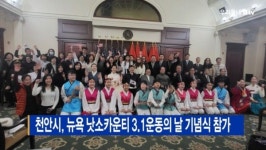 [B tv 중부뉴스]천안시, 뉴욕 낫소카운티 3.1운동의 날 기념식 참가