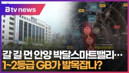 (집중취재1) 갈 길 먼 안양 박달스마트밸리...1~2등급 GB가 발목잡나? (B tv abc뉴스)
