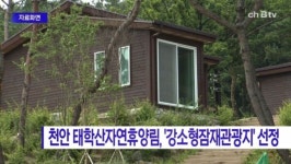 [B tv 중부뉴스]천안 태학산자연휴양림, 강소형잠재관광지 선정