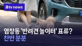 염창동 반려견 놀이터 표류?…찬반 분분