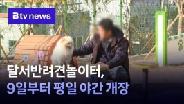 달서반려견놀이터, 9일부터 평일 야간 개장