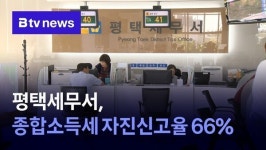 평택세무서, 종합소득세 자진신고율 66%