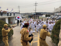 100년 뒤 “독립만세” 함성 외친 파주 교하초 학생들