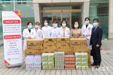 보바스기념병원, 코로나19 통제현장에 분투하고 있는 의료진에 응원과 격려 물품 이어져