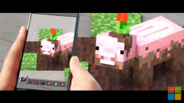 마인크래프트, AR게임 티저 공개