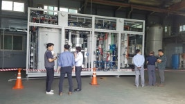 제이엔케이히터, H2WORLD서 수소추출기 실물 전시