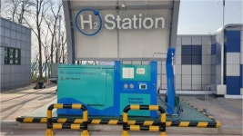 국내 첫 수소생산 수소충전소 준공