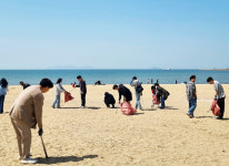 린나이, 안산시 방아머리해변 일대 정화작업 실시