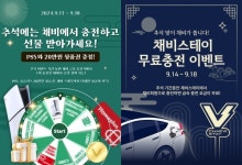채비, 무료 충전에 플레이스테이션5와 20만원 상품권까지
