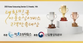 2020 대한민국 아웃소싱서비스 고객만족/품질경영 대상 총 11개 기업 선정