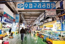활어 시장 집중 판매액 증대 자신
