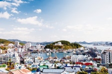 서피랑에서 본 통영