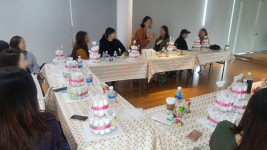 임산모를 위한 D라인 파티 포유문산부인과 9층 문화센터 진행