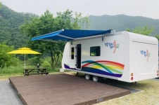 가족단위 캠핑장 성동힐링센터 휴 영월캠프 카라반 운영개시