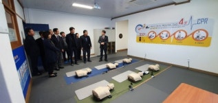 심폐소생술·지진 체험 등 강릉 초당초등학교 강원도 내 최초 교실형 안전체험관 개관