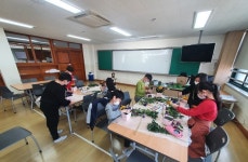 용머리초등학교, 원예치료 집단상담으로 마음 스트레칭