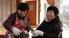 [한국인의 밥상] 고흥-주꾸미·산파래, 밀양-한천, 무주 치목(삼베)마을-냉이·호랑이콩시루떡, 장흥-매생이·감태 봄을 품은 겨울 밥상