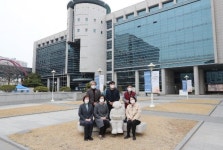 한양여자대학교, 한진섭 조각가의 작품 행복하여라 설치