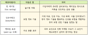 국립국어원 새말모임 인슈어테크⟶보험 정보 기술로 다듬은 말 마련