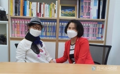 국제하나예술협회대표 꽃뜰힐링시낭송원장 시 낭송가 엄경숙 원장를 만나다.