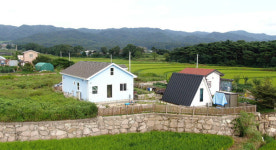 [건축탐구-집] 우리가 만드는 파란 집 자연을 한껏 보고, 느낄 수 있는 집을 만나다