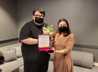 (사)한국난청인교육협회, 제42회 장애인의 날 기념 감사패 전달