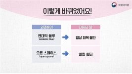 국립국어원 새말모임 오픈 스페이스는 열린 쉼터로 다듬은 말 마련