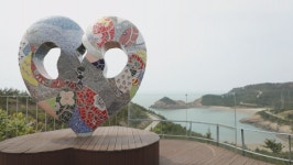 [한국의 둘레길] 배우 고주원과 배나영의 전남 신안길 비금도·하트해변·팽나무10리길·도초도·자산어보