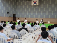 문경교육지원청, 문경중학교 학생 대상 우리 민족 뿌리찾기 사물놀이 체험활동 개최