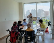 고양 한뫼도서관, 일산홀트복지타운에서 그림책을 읽어주는 봉사 활동 8년째 이어가