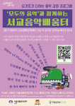 서울생활문화센터 서교, 특별한 음악강좌 2023 서교음악배움터 운영