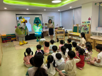 흥명그린환경(주) | 롯데칠성음료(주)-EBS-초록우산어린이재단, 환경보호실천을 위한 '찾아가는 그린조끼 구조대' 환경교육 진행