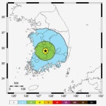[지진 속보] 전북 장수 북쪽서 규모 4.1 지진 발생