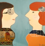 서양화가 김정은 작가의 개인전 쓰다미, 성남 판교종합사회복지관에서 개최