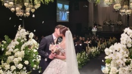 개그맨 조래훈, 미모의 승무원과 결혼식 올리며 품절남 합류