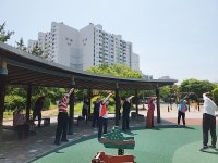 남동구노인복지관, 경로당 뜰체조 교실 운영