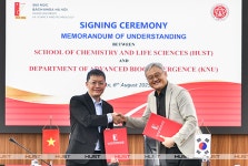 경북대학교 대학원 첨단바이오융합학과, 하노이과학기술대학교 화학생명과학대학과 업무협약 체결