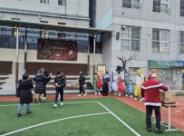 한양중학교, 다문화 학생과 함께하는 크리스마스 등교 맞이 행사