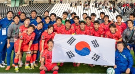 한양중학교, 졸업생 김한서 축구 국가대표 선발
