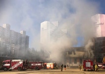 안동 강남초등학교 체육관서 화재…학생·교직원 6명 연기 흡입