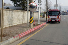 강원소방본부, 소화전 주변 절대 주정차금지 구역 집중 계도